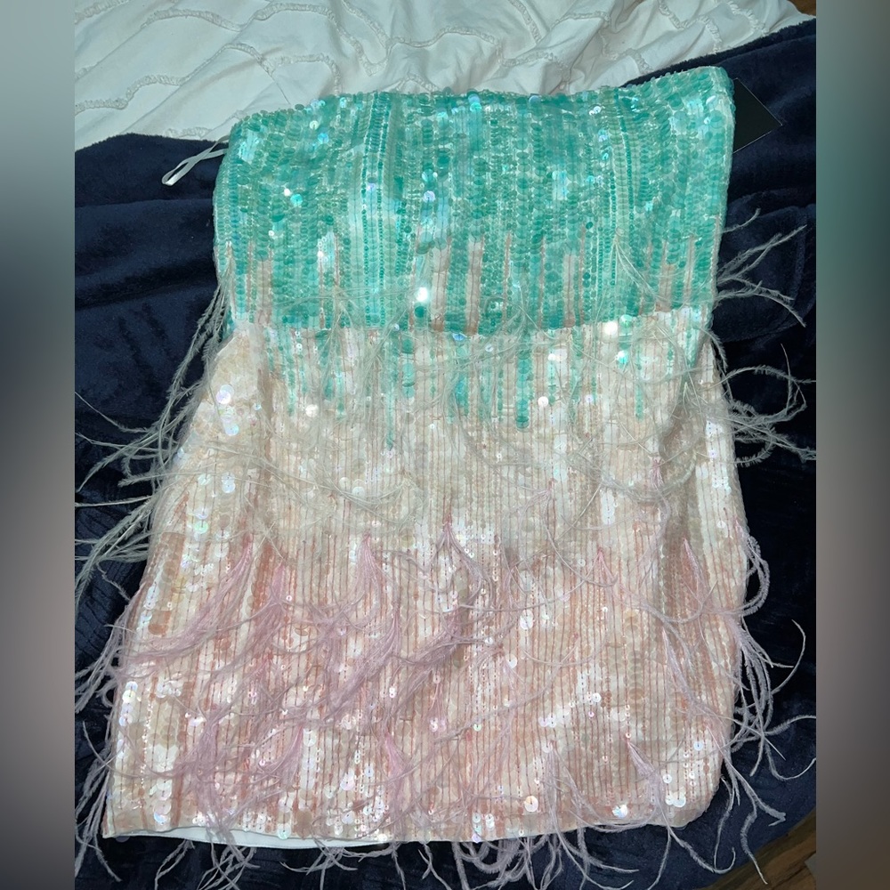 RETROFETE ANASTASIA SEQUIN DRESS